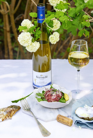 Blancs ou Rosés, nos vins d'Alsace en terrasse