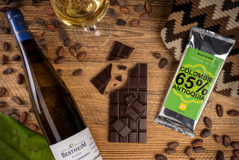 Chocolat Thierry Mulhaupt et vin d'Alsace Bestheim